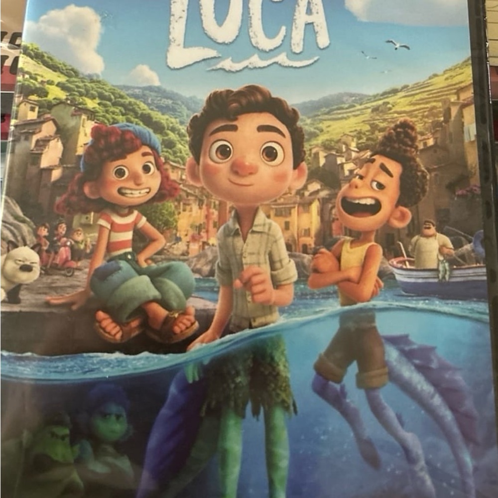 Disney Luca Movie Adventure DVD